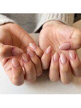 ハーティーネイル 自由が丘南口店(heartynail)/春ネイル/桜カラー/ピンクネイル