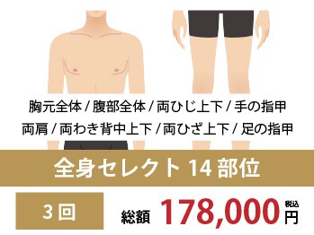 リンクス 愛知一宮店(RINX)/全身脱毛|まとめて効率よくケア