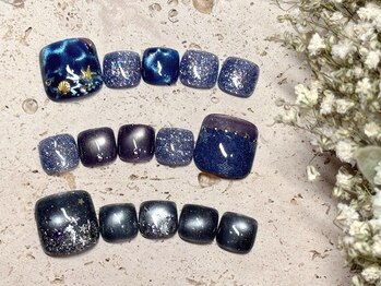 アメリ ネイル(Ameri nail)/定額フットネイル￥8800