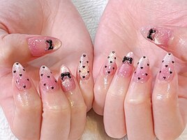 ◯girly nail