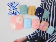 ネイルサロンセレーネ(Selene)/フットネイル☆陶器ネイル～