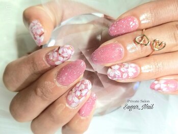 シュガーネイル(sugar nail)/さくらネイル
