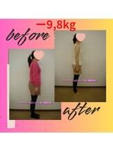 スーパースリムダイエット茅ヶ崎 茅ヶ崎整体院/3ヵ月－9,8ｋｇ減ダイエット♪