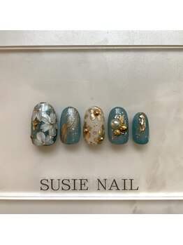 ケーズベース スージーネイル(Ks BASE Susie nail)/◆成人式ネイル◆チップデザイン