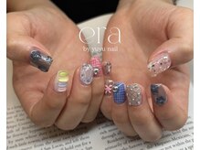 エラ(era)/カラフル個性ネイル