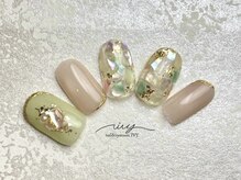 アイヴィー(IVY)/グリーン/シェル/フレンチ