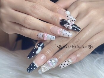 RAMU Nail 池袋店の写真/池袋西口徒歩4分の好立地◎お好きな持ち込みデザインを楽しみながら贅沢なひとときを過ごしませんか♪