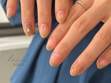 ヒュール 千石(huul)/ラメグラデ×シェルネイル