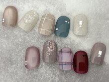 アンドヴァ ピヴォクロス店(Andova)/【25SF6】2025冬ネイルvol.1