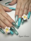 ハイビスカスネイル