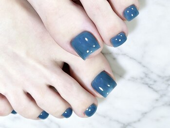 ミューズネイル(muse nail)/フットワンカラ¥5900