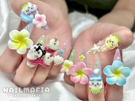 キャラクター3D/痛ネイル/原宿