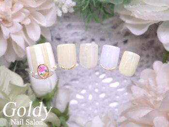 ネイルサロン ゴールディ(NAIL SALON GOLDY)/FOOT華やかアートコース