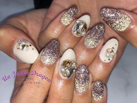 【自爪ネイル】フラッシュネイル