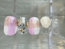 ナネア カラー(nanea color)/たらしこみチェック10000円