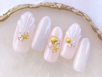 ネイルサロンフォーユー(for u)/貝殻ネイル¥7980