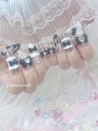 秋冬な量産型ネイル☆