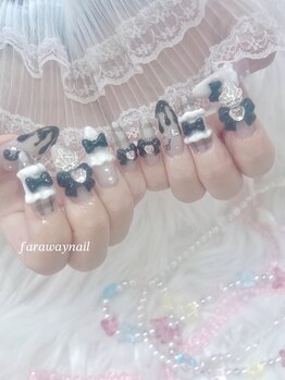ファラウェイネイル(Faraway nail)/秋冬な量産型ネイル☆
