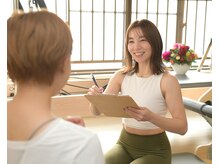 ピラティスコパー(Pilates Copar.)の雰囲気（カウンセリングがあるから未経験でも安心してはじめられる#姿勢）