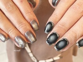 グレーマグ×ブラックアシメ