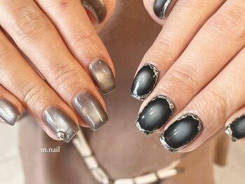 グレーマグ×ブラックアシメ