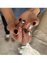 ドゥクス 難波店(Dux)/大人かわいいバレンタインネイル