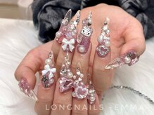 ロングネイルズ エマ(LongNails-Emma)/チップ持ち込みゴージャス