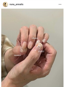 アンネイルズ(annails)/〈runa限定〉sample art