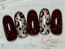 パリュール 西荻窪(Parure)/定額Bコース　赤　レオパード