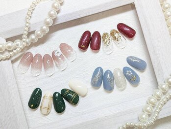 カシワビューティーココ(kashiwa beauty coco)の写真/誰よりも可愛いネイルを実現☆豊富なデザインでお客様の理想のネイルに出会える！お得な定額コースも◎