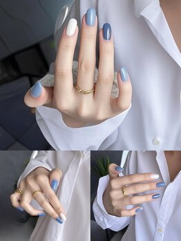 Y2 nail &nbsp;salon〈長さだし/パラジェル/マグネット/ワンカラー/やり放題/ワンホン〉の写真/[池袋5分]自爪ハンドワンカラー/ラメグラネイル￥2980♪大人上品に仕上げます◎パラジェル追加OK☆