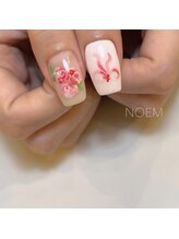 ノエム ネイルサロン(NOEM)/フラワー×リボン