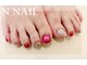 エヌ ネイル(N NAIL)の写真/サンダルの季節にフットネイルで輝く足元へ！定額デザイン豊富で自信◎