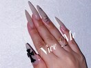 長さだし/シンプルクロムネイル