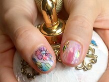 ネイル サロン コービーズ(nail salon COBES)/人気のボタニカルネイル☆