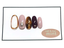 秋べっ甲ネイル☆