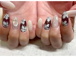 フラワーネイル