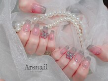 アルスネイル(Ars nail)/キラキラワンホンネイル
