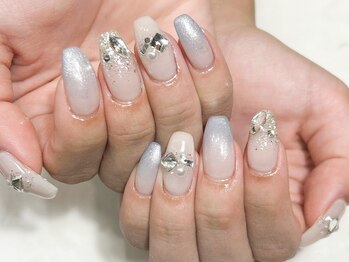 テラス(TERRACE)/ビジューネイル