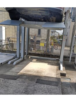 整体サロン マリンシンフォニー/お店の裏にある駐車場