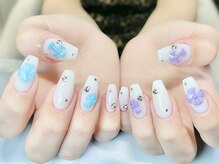 グランスネイル(glance nail)/ワンカラーパーツ付け放題