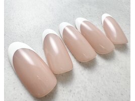 【バーチャルフレンチネイル】