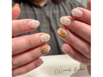ダブリューネイルスタジオ(W.nail studio)/春ニュアンス