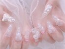 【チップ長さだしネイル】