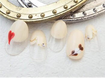 ネイルズガッシュ 武蔵小山店(NAILsGUSH)/*ガーリーラテ*