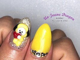 【自爪ネイル】ライブネイル