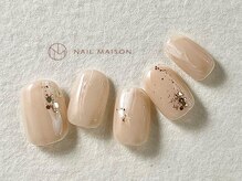 ネイルメゾン 梅田(NAIL MAISON)/ヌーディーゴールド