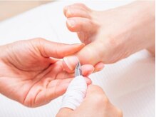 パラスパガーデン センダイ アングゥ(para spa GARDEN sendai ungu)/フットネイル流れ【5】甘皮ケア