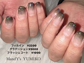 黒/フラッシュ/グラデーション