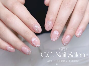 シーシーネイルサロン 池袋(C.C.Nail salon)/桜ネイル
